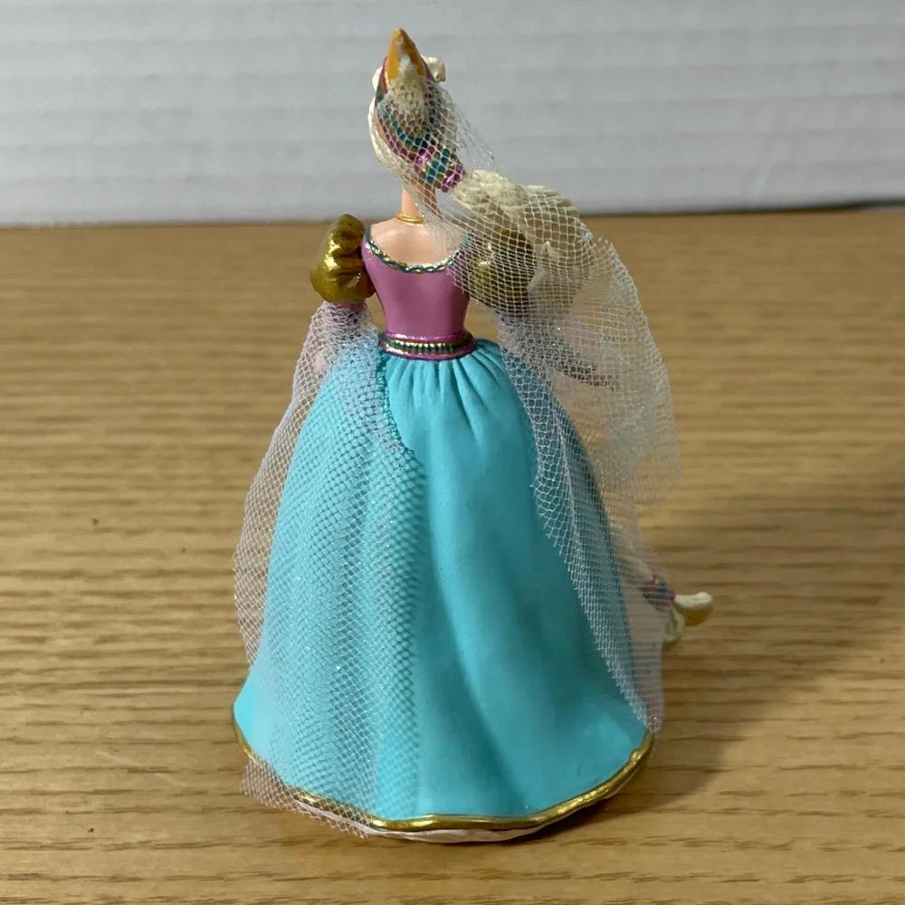 Vtg Barbie as Rapunzel Hallmark Keepsake Ornament 1997 Children Collector Series